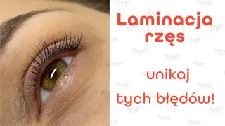 Piękne, podkręcone rzęsy po laminacji. Dowiedz się, ile trwa laminacja rzęs i jak uniknąć błędów.