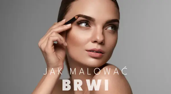 Kobieta precyzyjnie podkreśla swoje brwi kredką. Poradnik: jak malować brwi, by uzyskać idealny efekt.